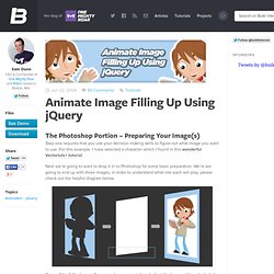 Animate Image Filling Up Using jQuery