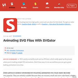 Animating SVG Files With SVGator