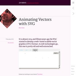 Animating Vectors with SVG