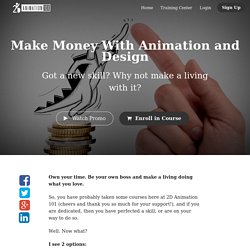 Make Money With Animation And Design