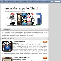 Animation Apps For The iPad: iPad/iPhone Apps AppGuide