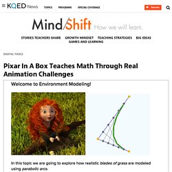 Pixar In A Box Teaches Math Through Real Animation Challenges