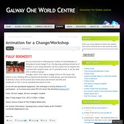 Animation for Change/Workshop