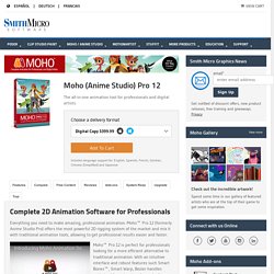 Moho (Anime Studio) Pro 12 – Best 2D Animation Software for Professionals