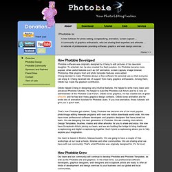 free image photo editor, GIF animation, digital scrapbooking software