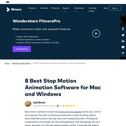 Best Stop Motion Animation Software for Mac and Windows
