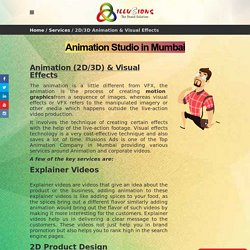 2D and 3D Animation Studio in Mumbai – VFX Studios in Mumbai