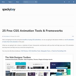 CSS Animation Tools, Frameworks & Tutorials