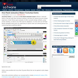 Free Flash Animation Maker: Vectorian Giotto