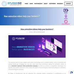 How animation videos help your business? - Studio 52