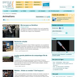 Banque des savoirs - Animations