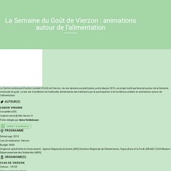 La Quinzaine du Goût de Vierzon : animations autour de l’alimentation