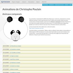 Animations de Christophe Poulain