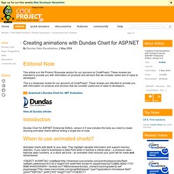 Creating animations with Dundas Chart for ASP.NET