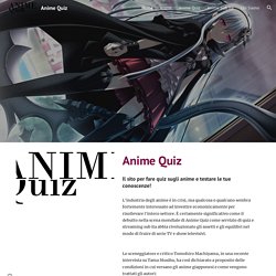 Anime Quiz