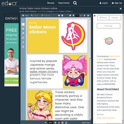 Anime Sailor moon stickers online