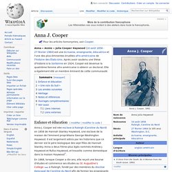 Anna J. Cooper