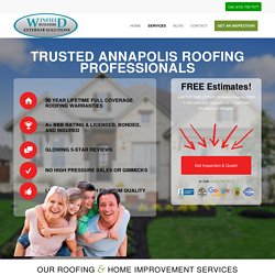 Reliable Annapolis Roofing Company - Trusted Maryland Roofing Professionals