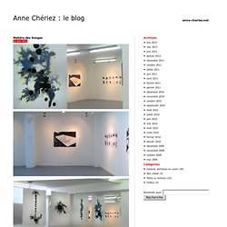 Anne Chériez : le blog