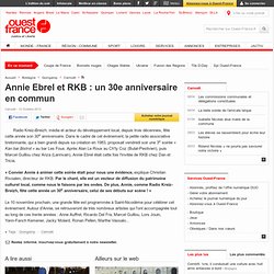 Annie Ebrel et RKB : un 30 e anniversaire en commun , Carnoët 13/10/2013