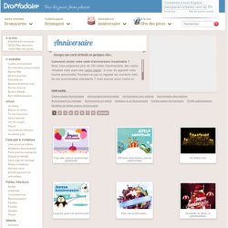 Carte Anniversaire gratuite sur Dromadaire.com