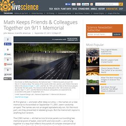 Math Keeps Friends & Colleagues Together on 9/11 Memorial