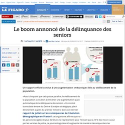 France : Le boom annoncé de la délinquance des seniors