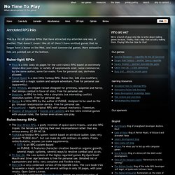 Annotated RPG links « No Time To Play