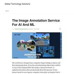 The Image Annotation Service For AI And ML