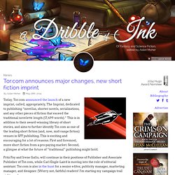 Tor.com announces major changes, new short fiction imprint
