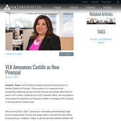 VLK Announces New Principal