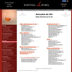 Annuaire du vin - Château Loisel