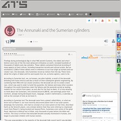 The Annunaki and the Sumerian cylinders