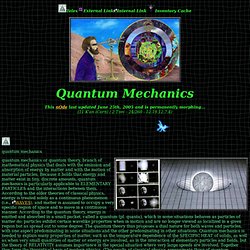 Quantum Mechanics