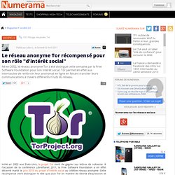 Le réseau anonyme Tor récompensé pour son rôle "d'intérêt social"-Mozilla Firefox