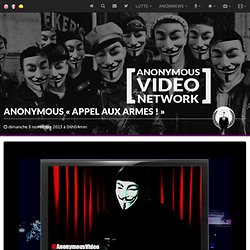 Nous devons nous battre #Anonymous #Vidéo