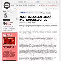 Anonymous, du lulz à l’action collective