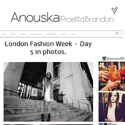 London Fashion Week – Day 5 in photos.