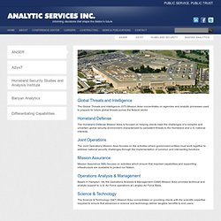 ANALYTIC SERVICES INC.