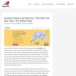 Anstrex Native Ad Review