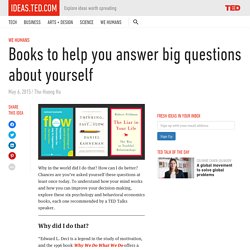 Books to help you answer big questions about yourself