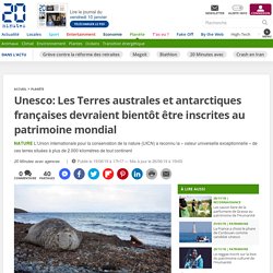 Unesco: Les Terres australes et antarctiques françaises devraient bientôt être inscrites au patrimoine mondial
