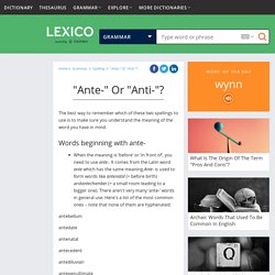 Lexico Dictionaries