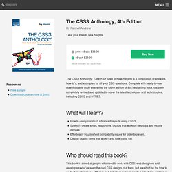 The CSS Anthology: 101 Essential Tips, Tricks &amp; Hacks, 2nd Edition - SitePoint Books