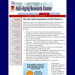 Anti-Aging: New Strategies Are Needed!