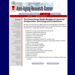 Anti-Aging: New Strategies Are Needed!