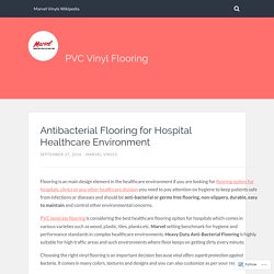 Antibacterial Flooring for Healthcare