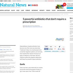 5 powerful antibiotics that don't require a prescription