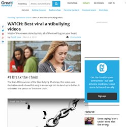 WATCH: Best viral antibullying videos