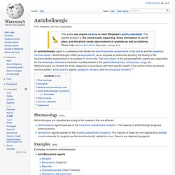 Anticholinergic - Wiki